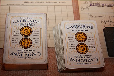 CARBURINE CARDS - click to enlarge